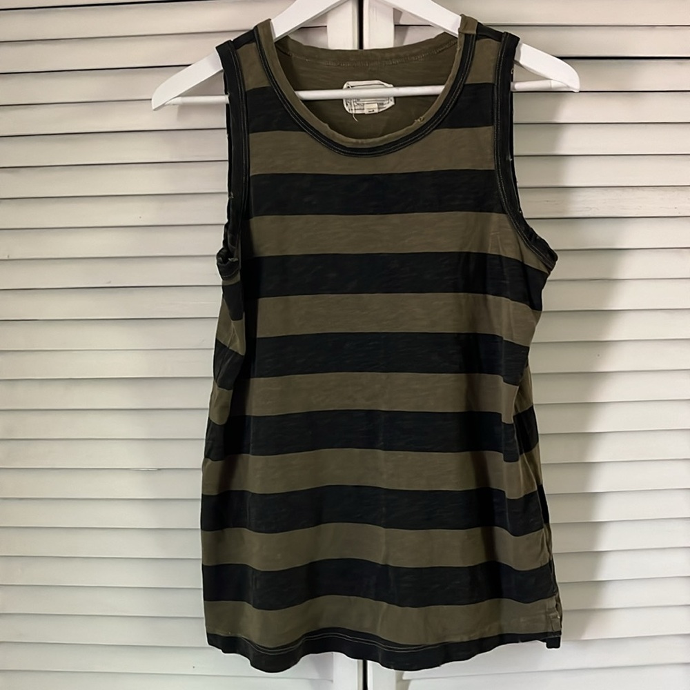 Current/Elliott Green Tank Top